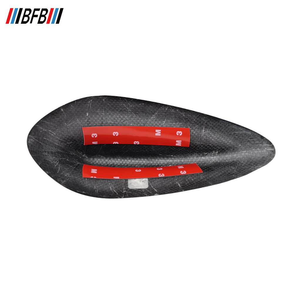 BFB Real Carbon Exterior Trim Universal Antenna Auto Shark Fin Carbon Fiber Car Radio Roof for BMW All Series