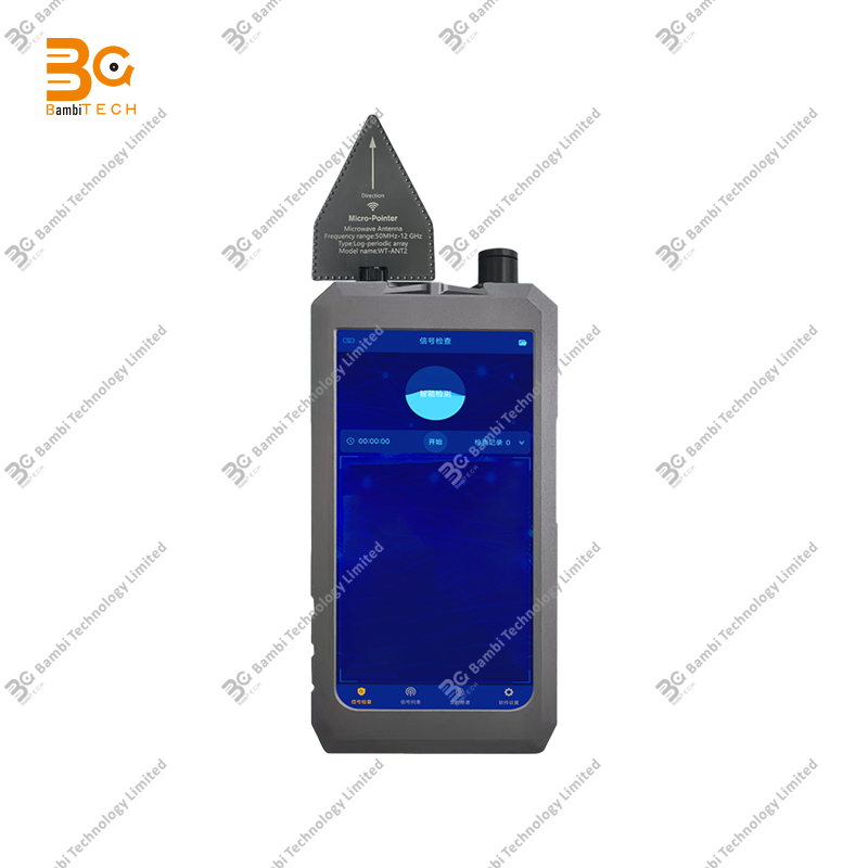 1mhz-12GHz Handheld Wireless signal Gps Scanner Detector Integrated Infrared Thermal Imaging and Temperature Measurement,