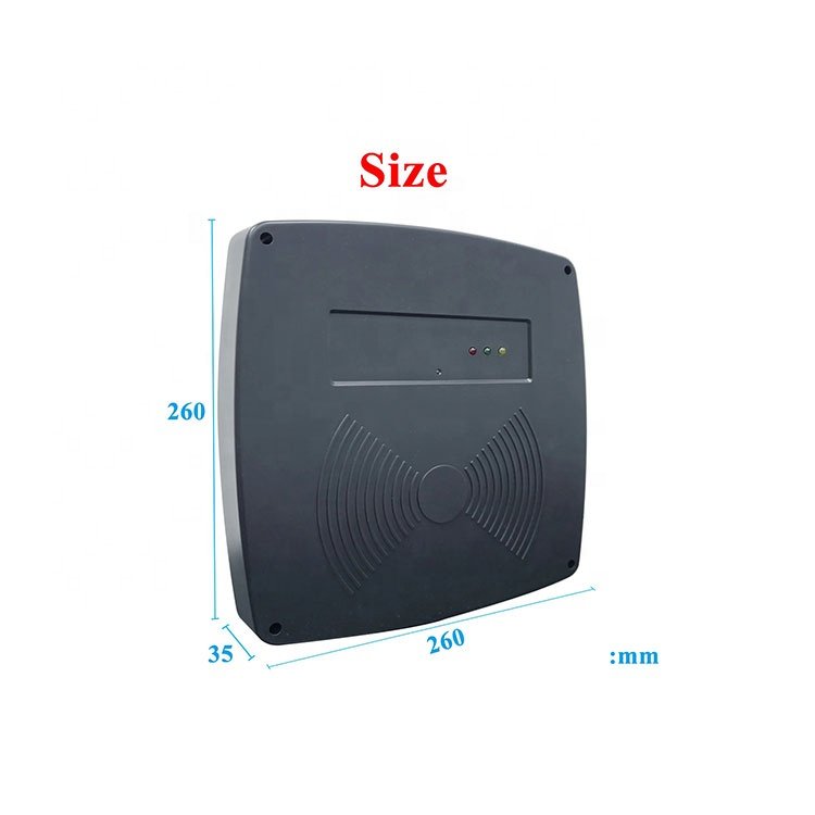 Smart Security Car Parking System Waterproof Weigand 1Meter Middle Long Range Antenna Rfid Reader 125khz
