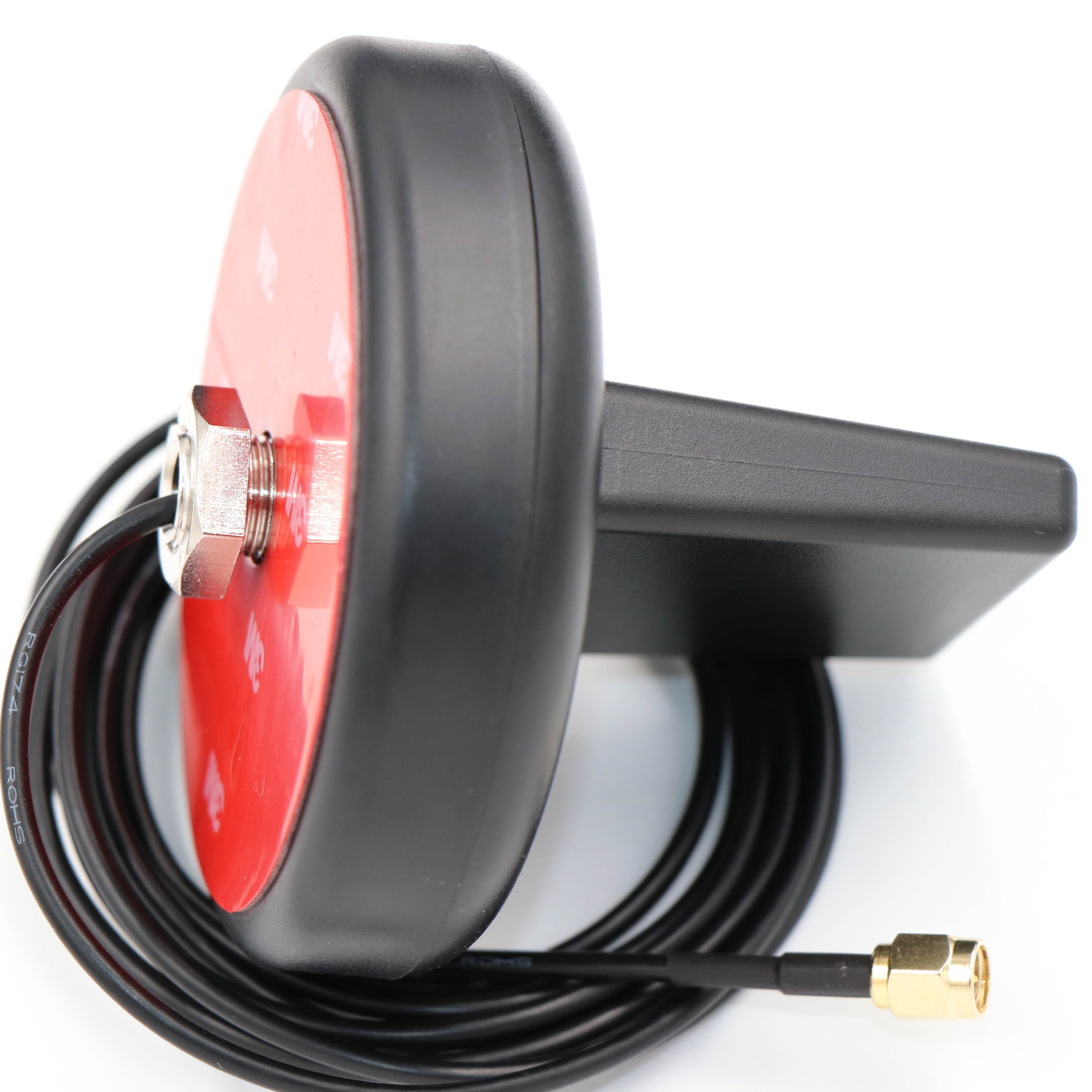 M902 External GPS Antenna with 4G LTE MIMO Cellular and RS31 Cable SMA Connector for Outdoor AP Router Use