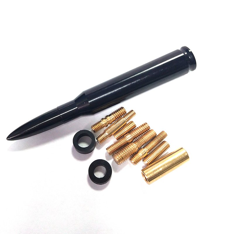 Ford F150 General Refit Automotive Antenna Personality Refitted Roof Bullet Antenna Aluminum Chrome Polishing Bullet Antennas