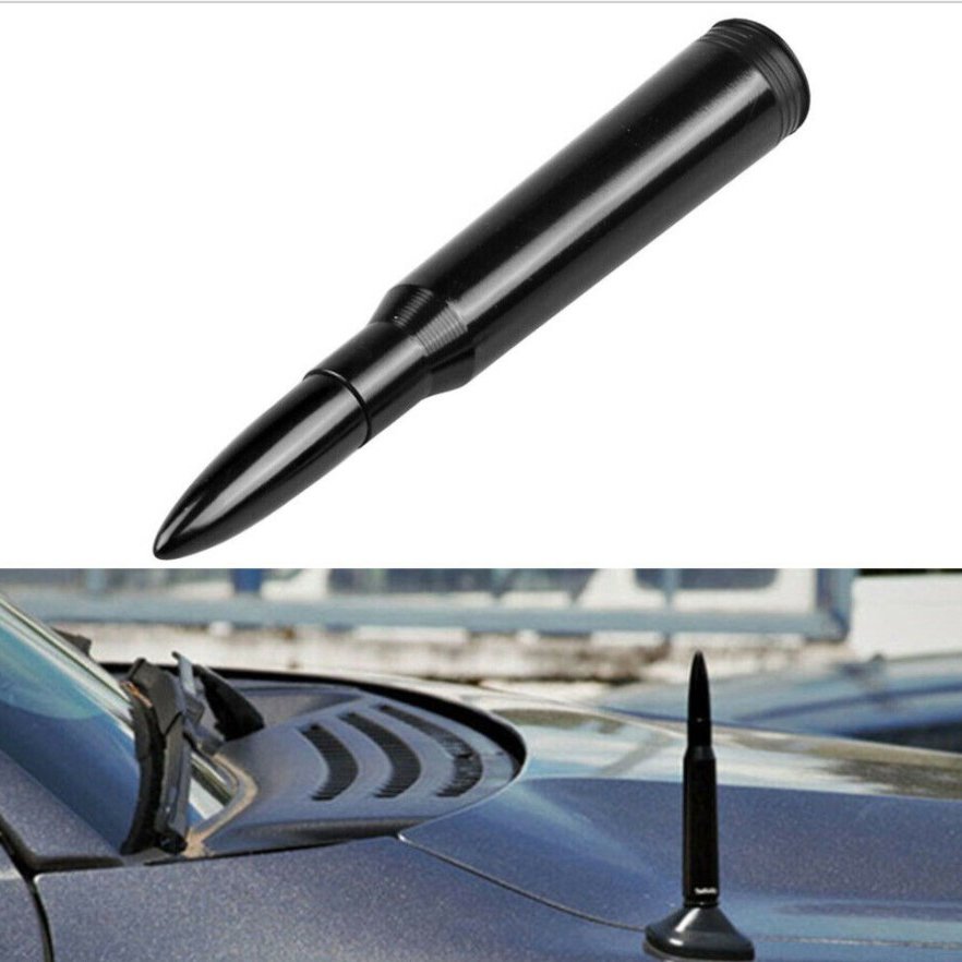Ford F150 General Refit Automotive Antenna Personality Refitted Roof Bullet Antenna Aluminum Chrome Polishing Bullet Antennas