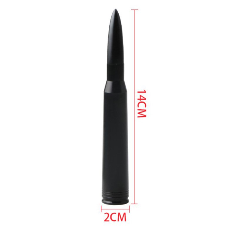 Ford F150 General Refit Automotive Antenna Personality Refitted Roof Bullet Antenna Aluminum Chrome Polishing Bullet Antennas