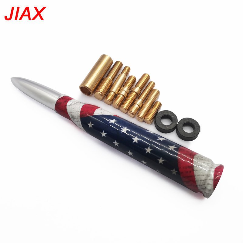Ford F150 General Refit Automotive Antenna Personality Refitted Roof Bullet Antenna Aluminum Chrome Polishing Bullet Antennas