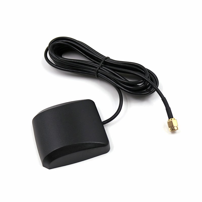 Factory Price GNSS Magnetic Four Star Single Frequency GPS Beidou Car Navigation Antenna 50 Ohm SMA Connector for Vehicles