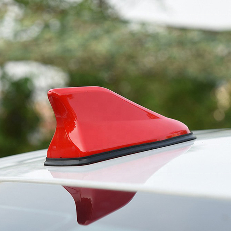 Car Shark Fin Antenna Cover Roof Aerial Base AM/FM Radio Signal for Car SUV Truck Universal