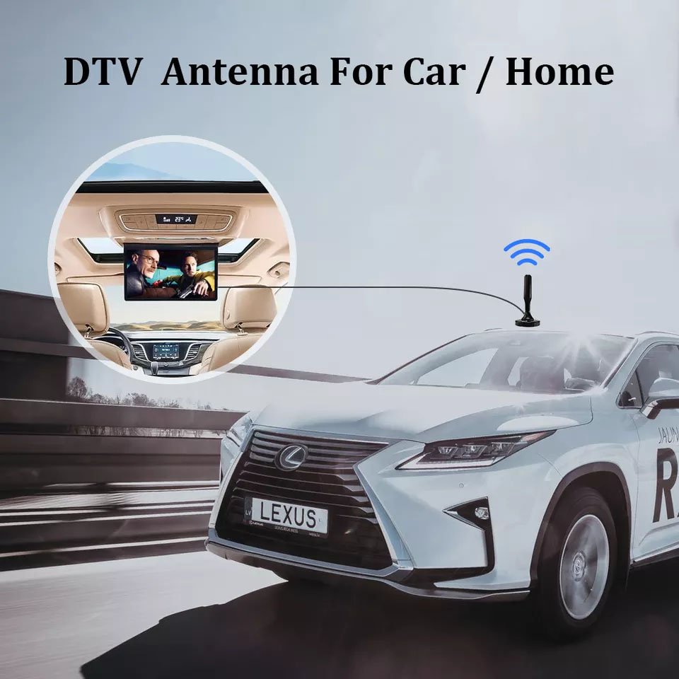 Best Portable Wireless Stick Outdoor Omni Mobile Car TV Antenna Booster, HD TV UHF Digital Dvbt Free Cable Indoor TV Antenna
