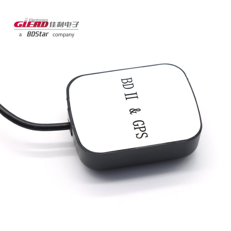 Glead Free Samples 28dbi Active External Car External Three System Wideband GPS Antenna with Customized Connector