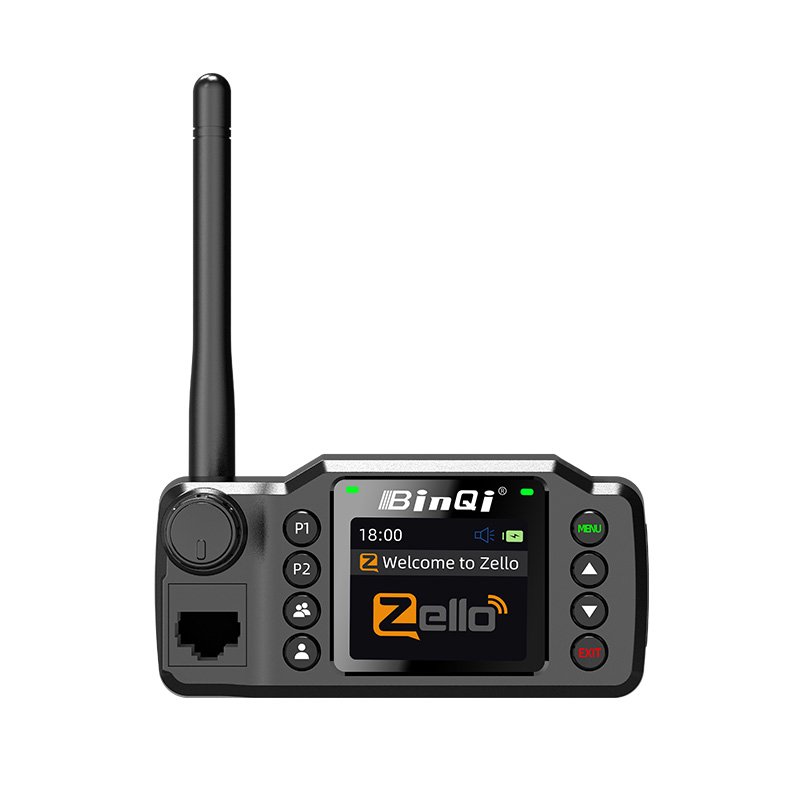BinQi BQ-8900 Android 4G POC Car Radio Vehicle-Mounted with Real PTT Zello SIM Card 5000km Talking Included GPS
