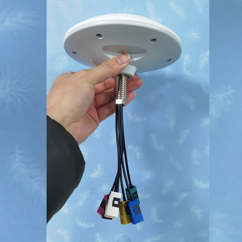 Kontec Q150 5 in 1 BEIDOU GLONASS GPS Dome Combination Antenna GSM LTE 4g MIMO WIFI MIMO Car Antenna for Fleet Management
