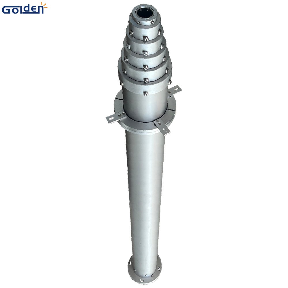 Heavy Duty Telescopic Pneumatic Mast for Security Surveillance Vehicle
