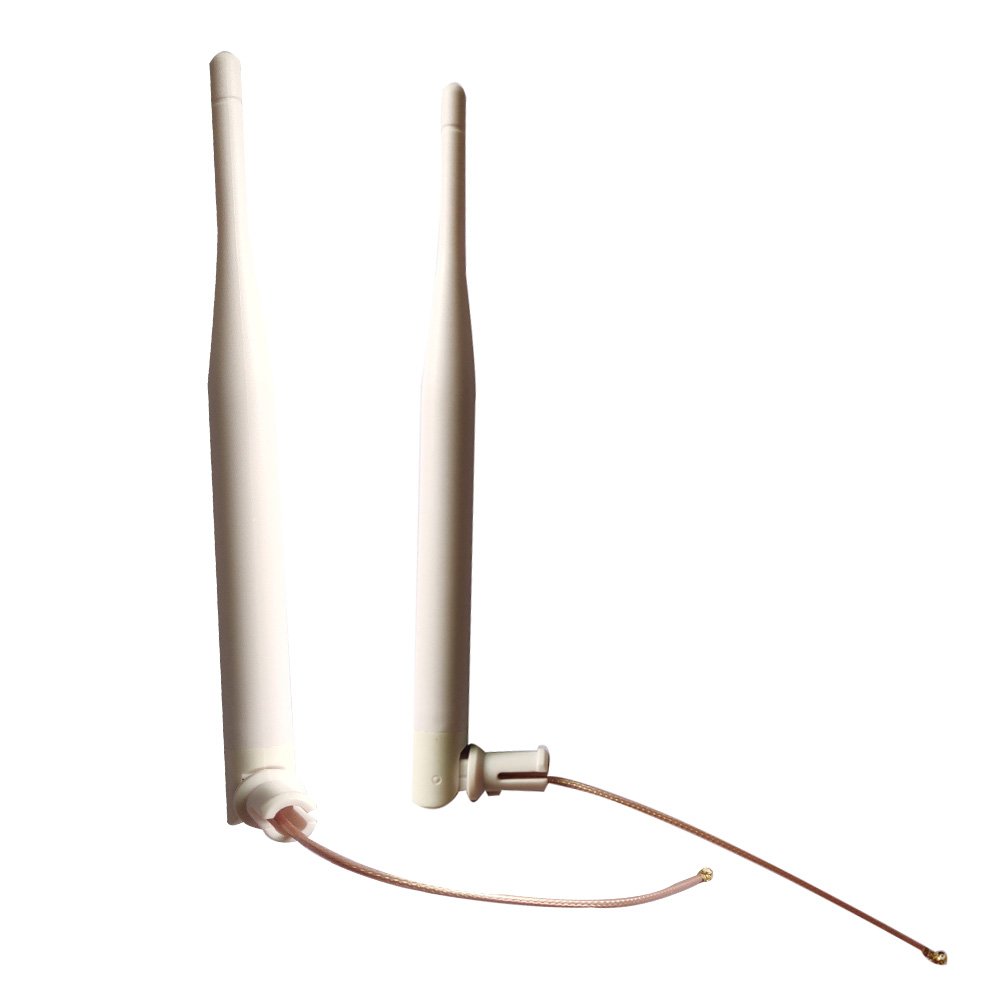 Ufl Connector Wireless Network 2400MHz white outdoor tplink wifi router external antenna