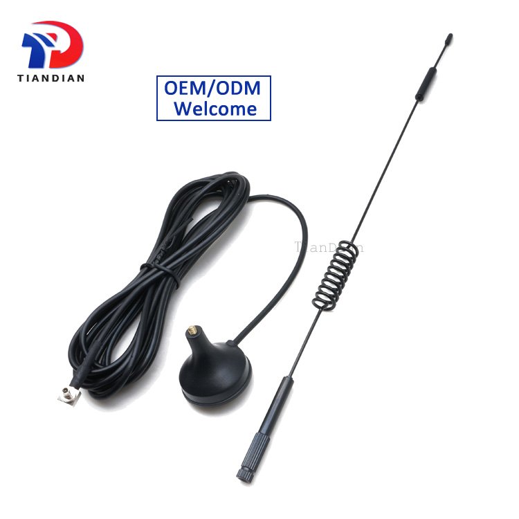 Long Range 800Mhz car radio 3g Antenna signal booster sucker TS9 7dbi lte 4g antenna