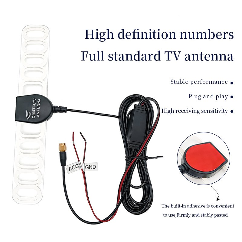 High Definition Glass Digital TV Antenna TV Full Standard Antenna Enhances signal Reception and Transmission Stability
