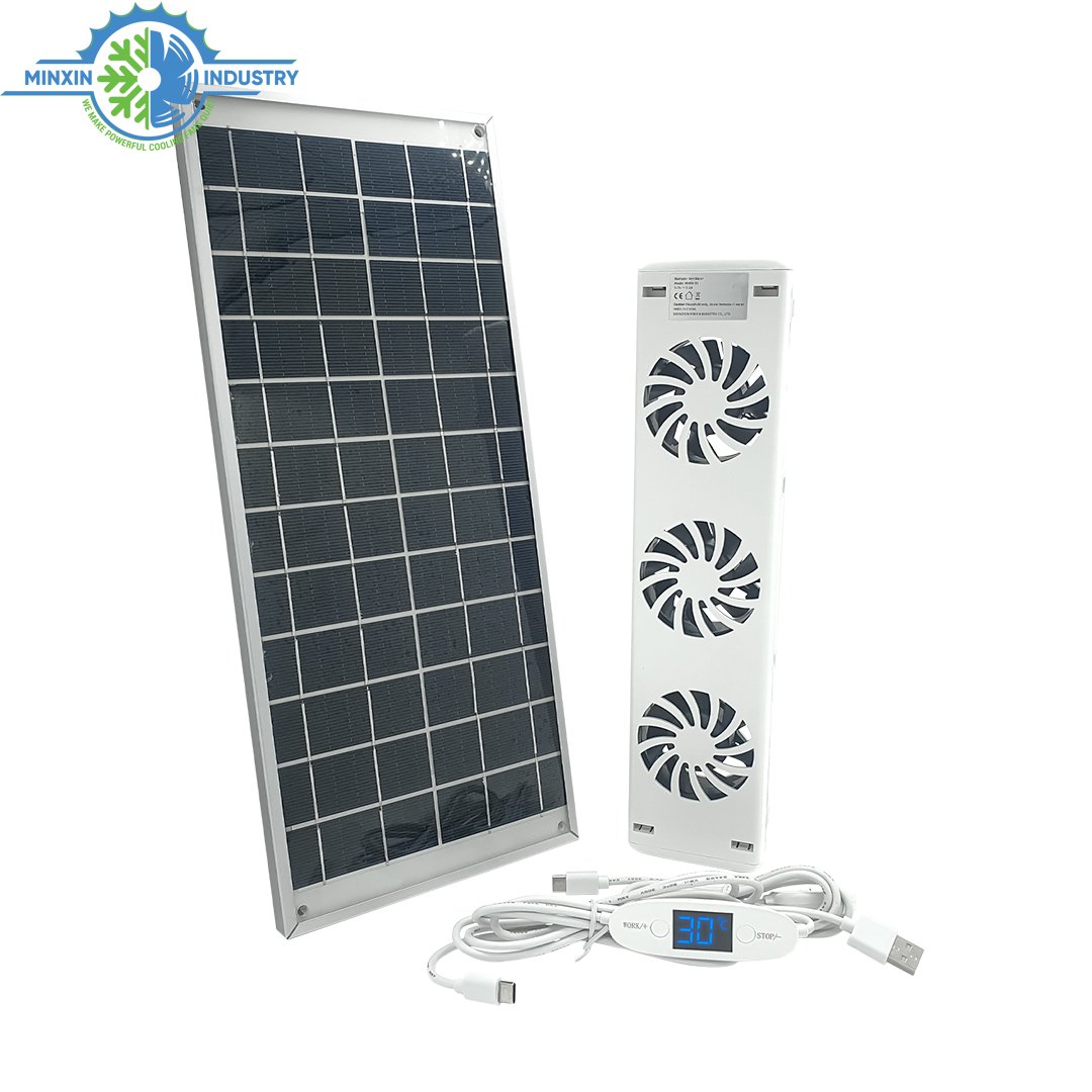 5V Solar Heat Booster Fan for Home Heaters Smart Thermostat Speedcomfort Radiator Ventilators