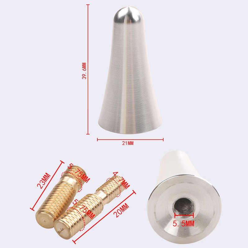 Car Radio Antenna, Aluminum Modified Antenna for Decorative Roof, Vehicle External Accessories.
