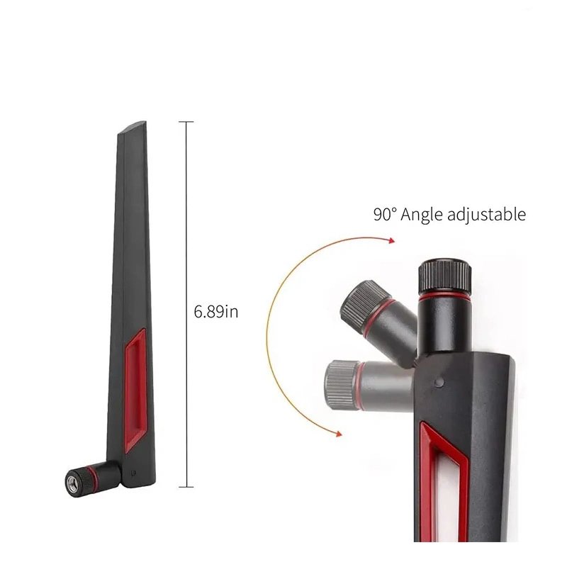 12 Dbi Dual Band Wifi Antenna 2.4g 5.8g Antenna Rp Sma-J Male