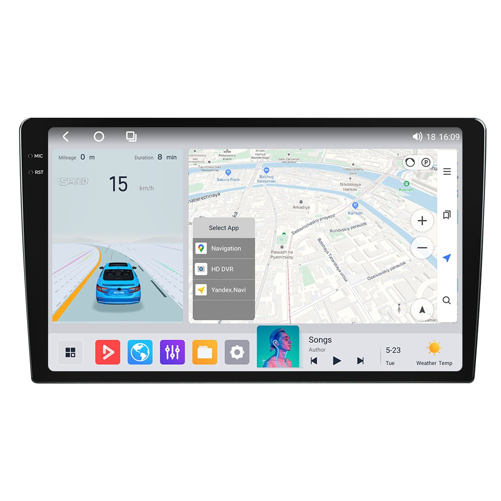 MEKEDE MS Android 13 IPS Screen Car Radio 8core 8+256GB Car-play Auto Host Sell Units for Toyota hyundai vw bmw Audi 2din GPS