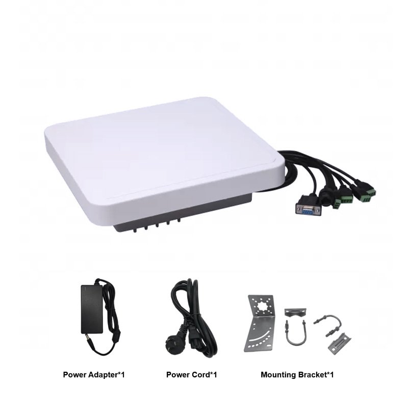 Tenhanyun Impinj Chip 15m RFID UHF Reader 9dbi Antenna RS232 RS485 TCPIP GPIO USB 4G WIFI GPS Wg26/34 860~960Mhz UHF RFID Reader