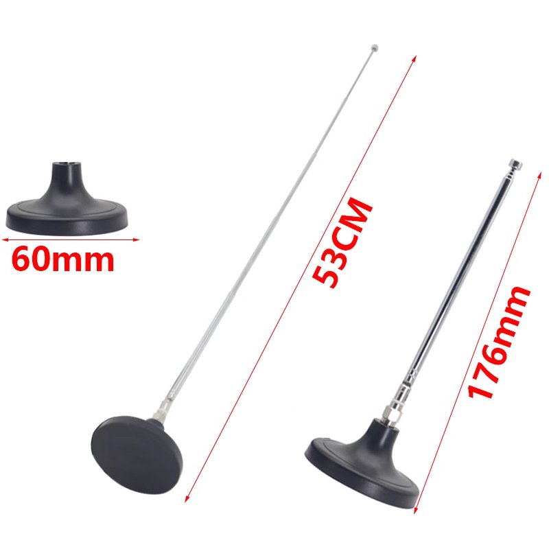 GSM 2.4G 868/915 5G Portable Lar Suction Car Antenna 4G5G Car Portable Lar Suction Rod Antenna Communication Antennas