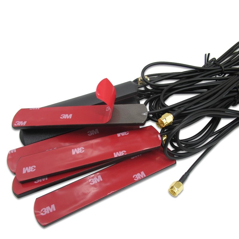 2G 3G 2.4Ghz 5g 5.8g 4G LTE Antenna SMA patch antenna 5dbi with extension cable RG174 3 meters SMA Male