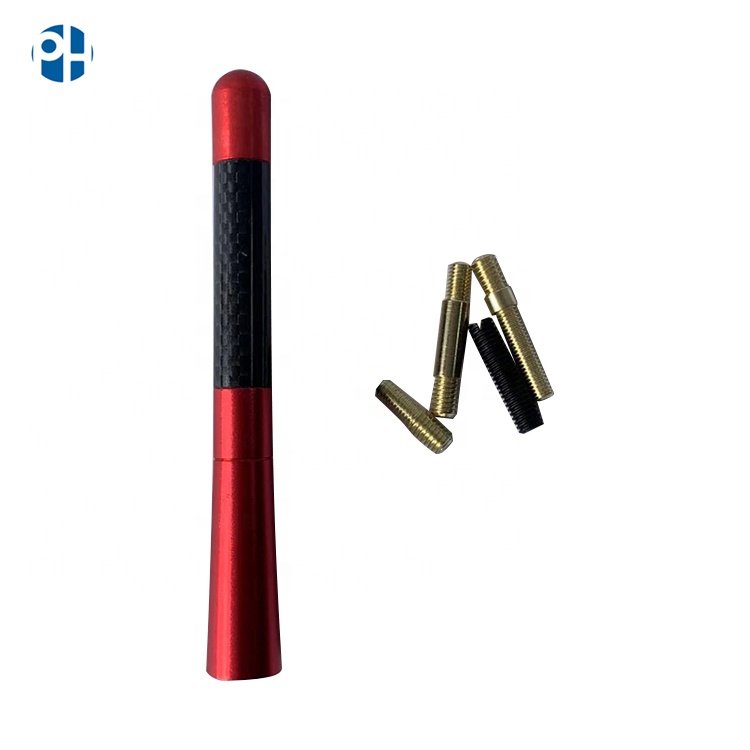 Universal Carbon Fiber Screw Aluminum Car Radio Antenna