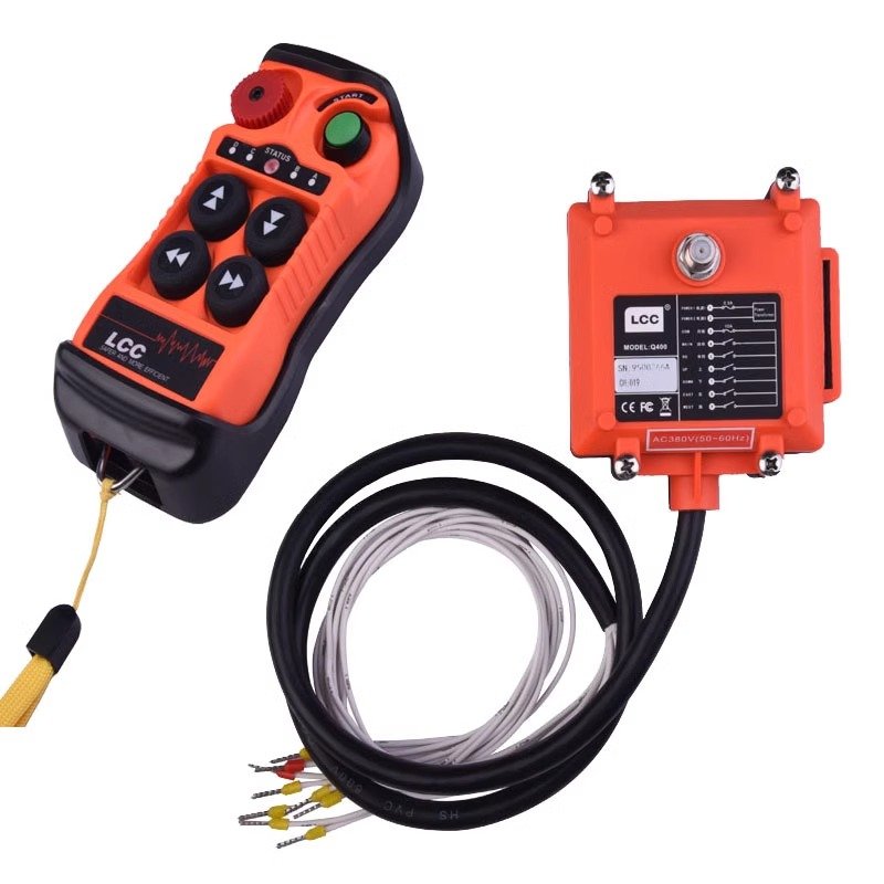 New Arrival 4-Channel Single-Speed Waterproof Hydraulic Car Lift Jib Crane Remote Control Switches 433MHz Receiver Hoist