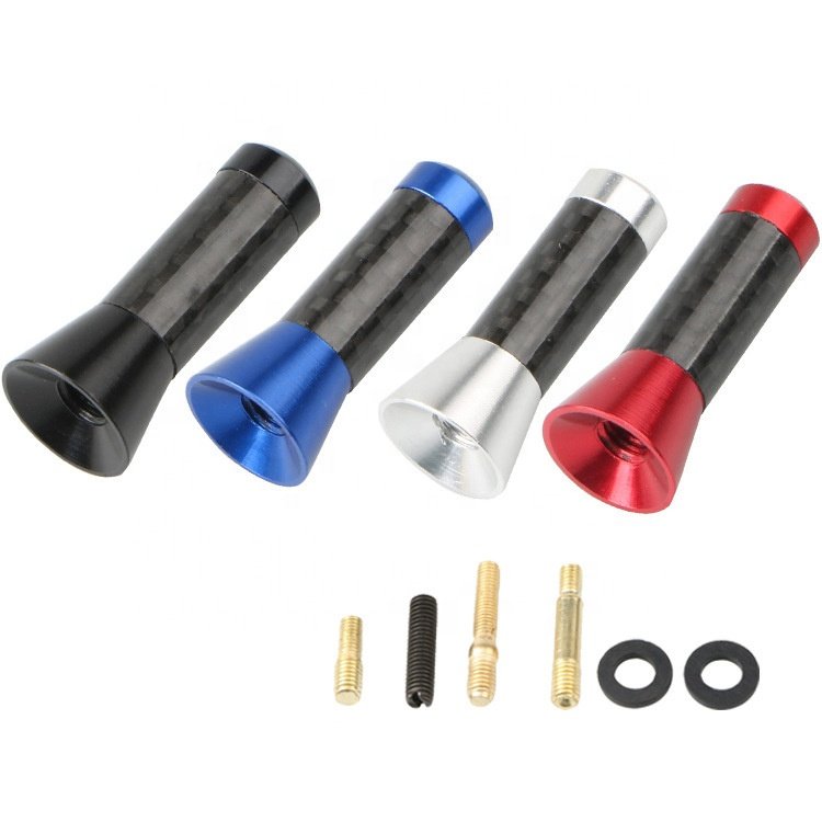 12CM/8CM/3.5CM Car Styling Universal Car Auto Antenna Carbon Fiber Car Roof Modified Decoration Antennas