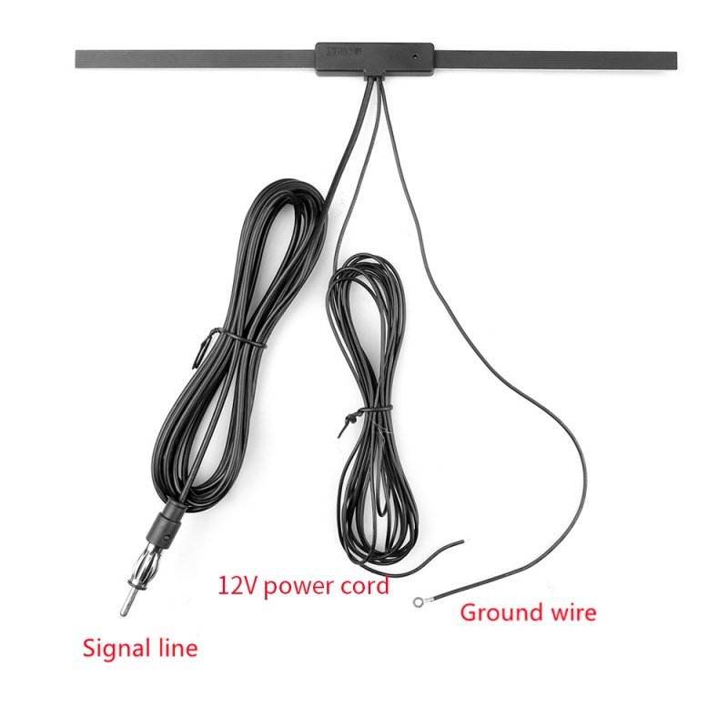12V Car AM FM Radio Antenna with Signal Amplifier DAB Compatible for Multiple Car Models Signal Antennas