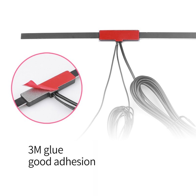 12V Car AM FM Radio Antenna with Signal Amplifier DAB Compatible for Multiple Car Models Signal Antennas