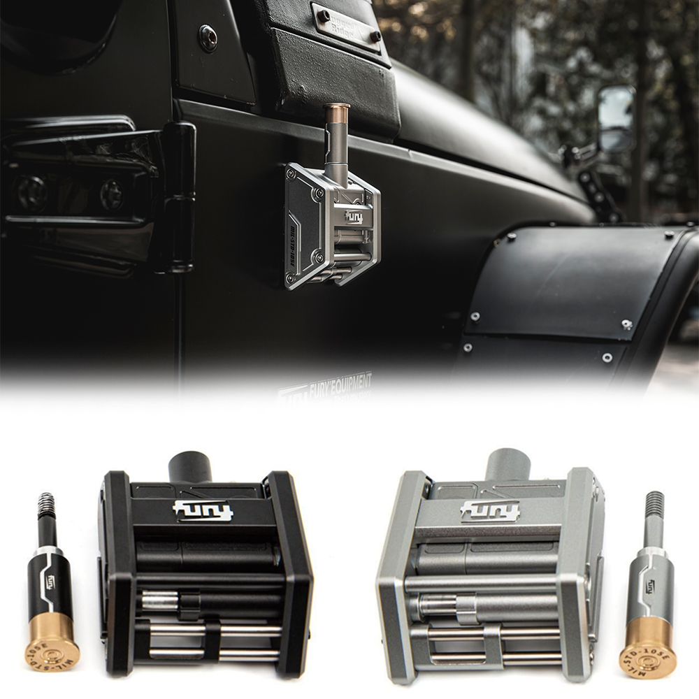 Fury 2020 2021 2022 JT 4x4 Offroad Accessories Aluminum Radio Antenna Base Cover Kit for Jeep Gladiator