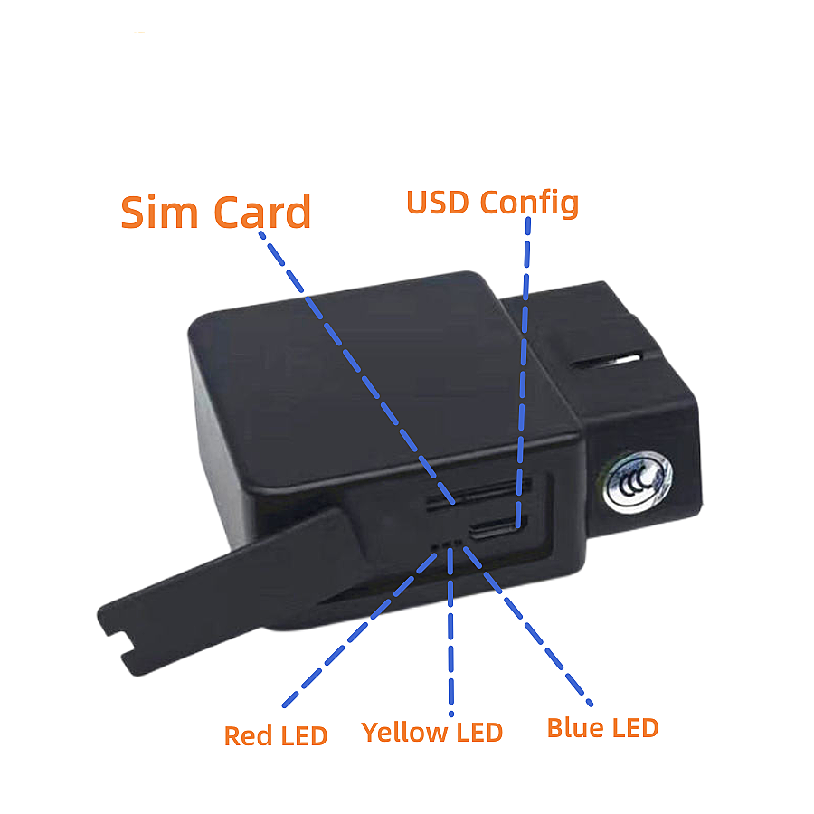 OBD GPS Tracker Locator Rastreador JX07 with Real Time Tracking Support North America Australia LTE Band 4G OBD Tracker