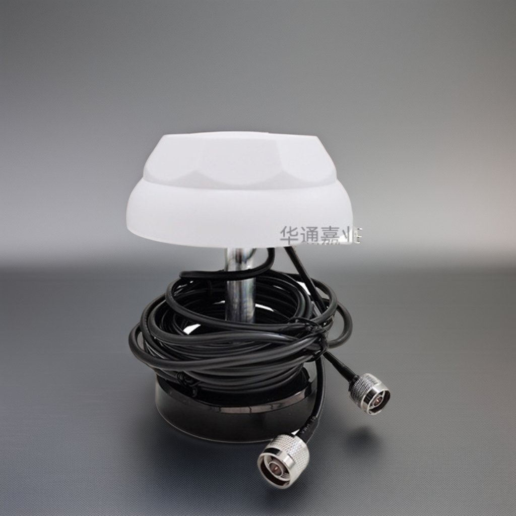 2.4G Dual Polarization MIMO Omnidirectional Car Antenna Mushroom Head Vehicle Sucker Antenna 3M Cable 50 Ohm Outdoor Use