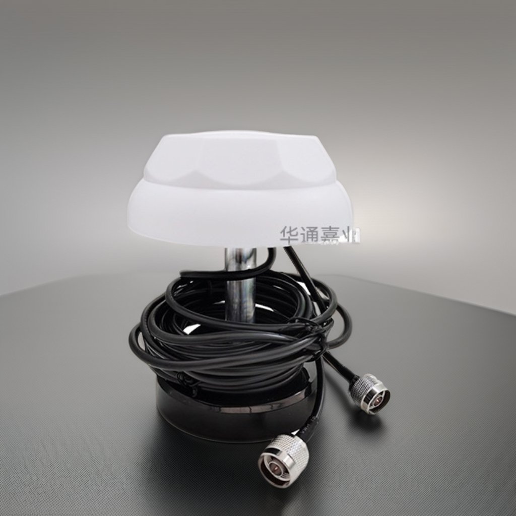 2.4G Dual Polarization MIMO Omnidirectional Car Antenna Mushroom Head Vehicle Sucker Antenna 3M Cable 50 Ohm Outdoor Use
