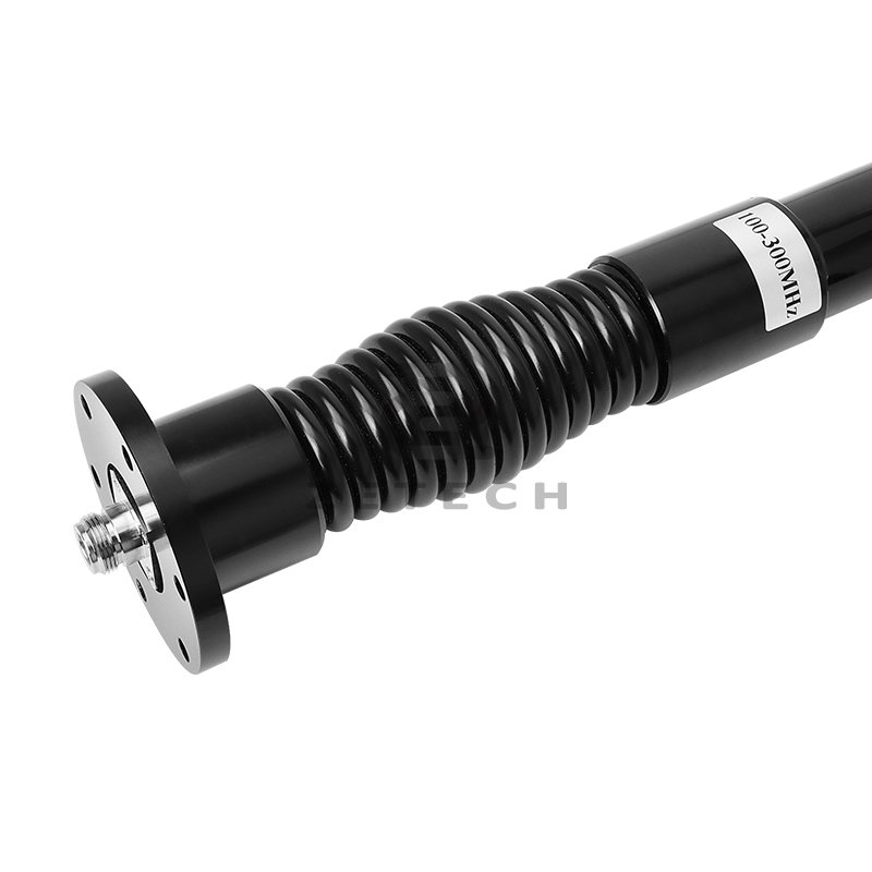 Outdoor 100-300MHz Car Antenna Customized Frequency Omnidirectional Fiberglass Antenna with Spring Base
