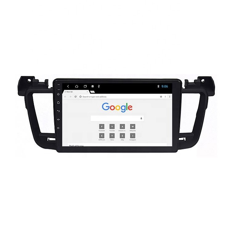 9 Inch Android for Peugeot 508 2010-2015 Multimedia Stereo Car DVD Player Navigation GPS Video Radio IPS Playstore Wireless