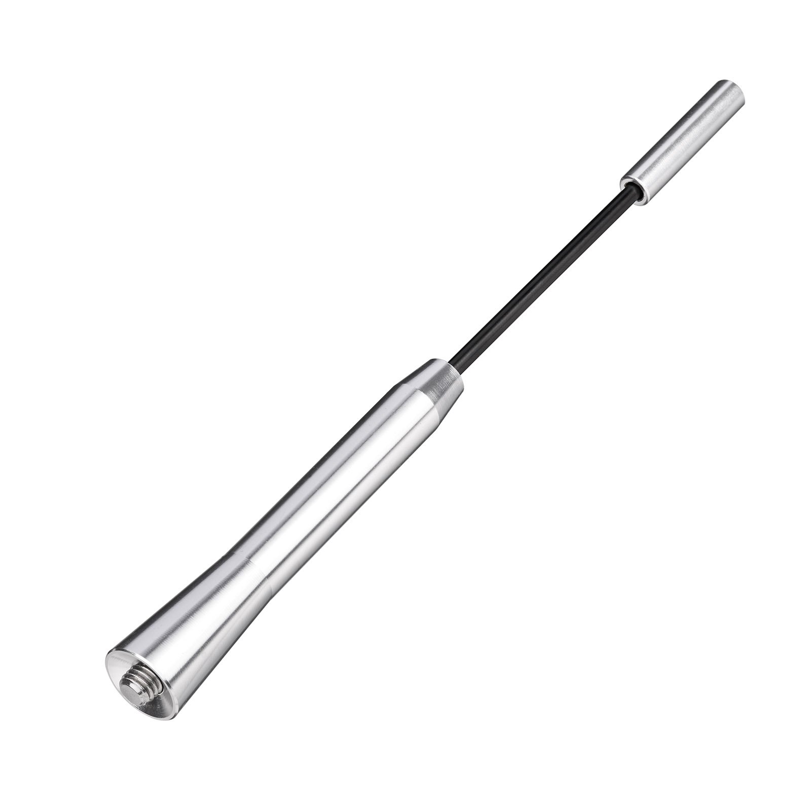 Superbat 75Ω Car FM Antenna Roof Radio Antenna AM FM Antenna Silver 168MM