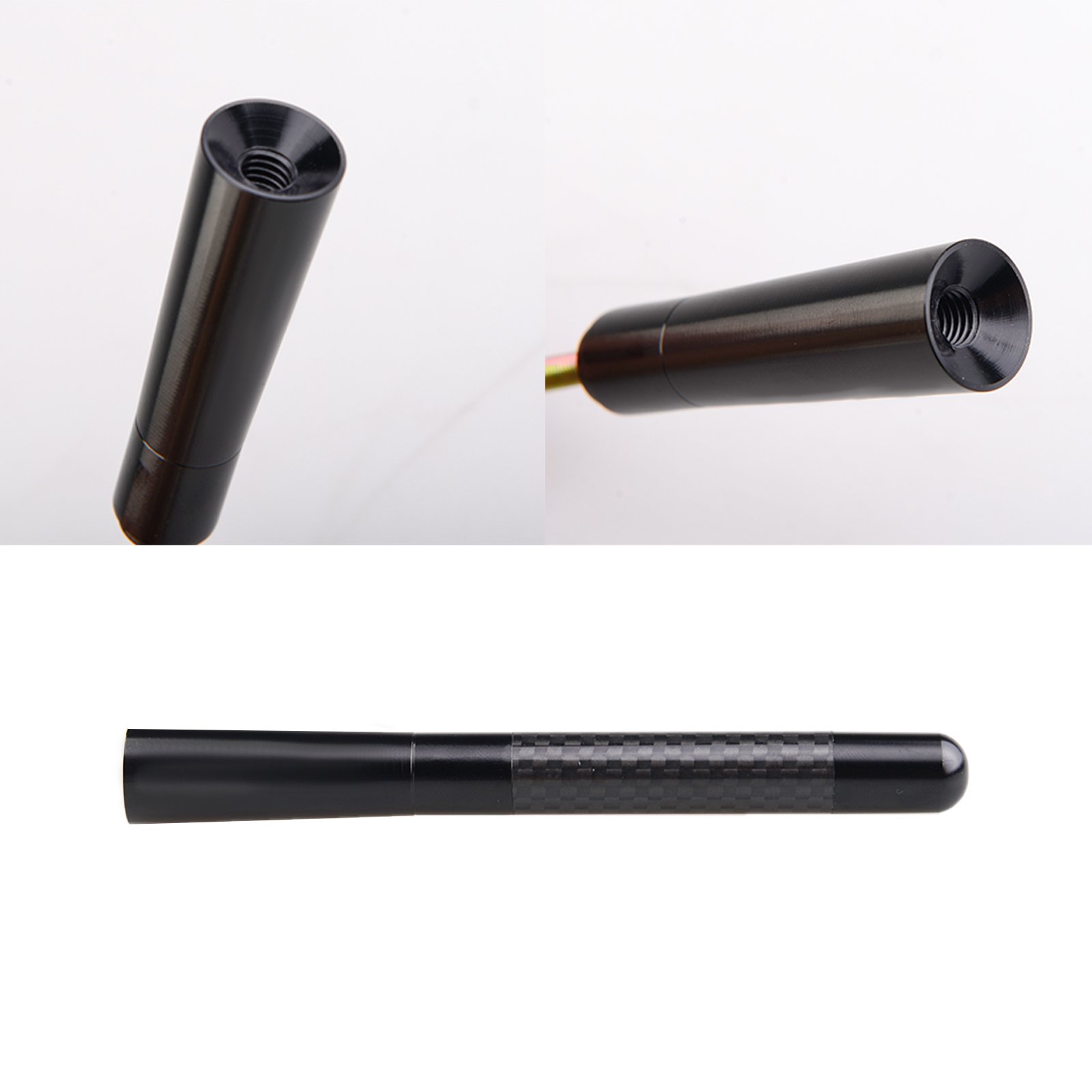Universal Car Antenna Carbon Fiber Screw Aluminum Car Radio Antenna