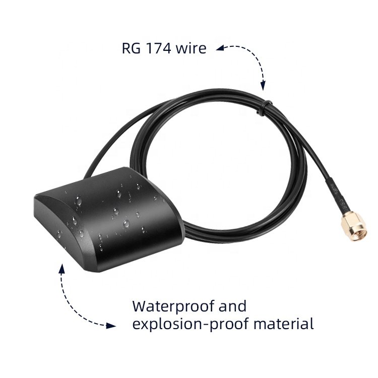 GPS BD three-mode positioning car positioning antenna with filter GPS external navigation antenna 30DBI for automobile