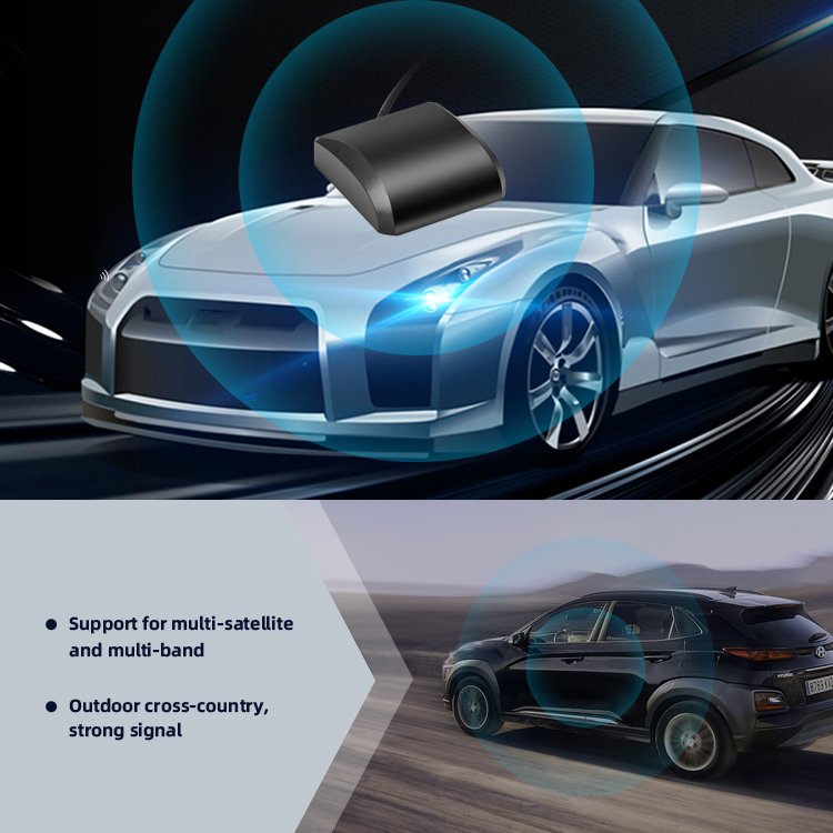 GPS BD three-mode positioning car positioning antenna with filter GPS external navigation antenna 30DBI for automobile