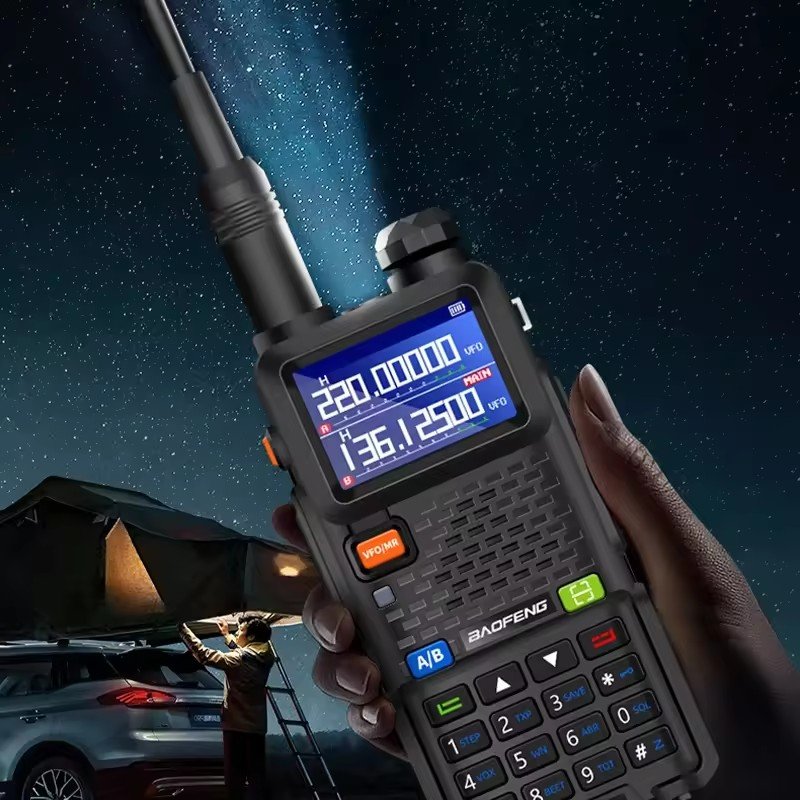 Baofeng UV-5RH Pro Max Air Band 14.5W 3800mAh AM FM Radio Six Band 65-520MHz UV-5RM Ham Radio Frequency UV-5RH Pro