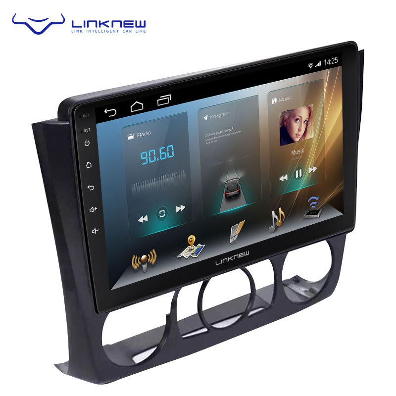 Linknew Android 8.1 Touch Screen Car Dvd Player for BMW 1-Series 1 Series E88 E82 E81 E87 2004 - 2011 Car Stereo Player