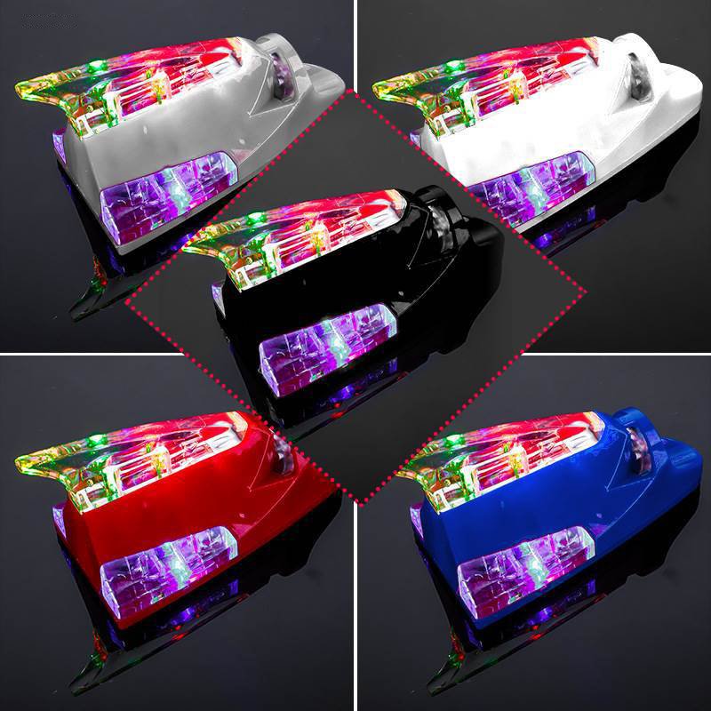 Car Decorative Antenna, Shark Fin Wind Light, Car Energy-saving Wind Light, Roof Anti Rear End Light.