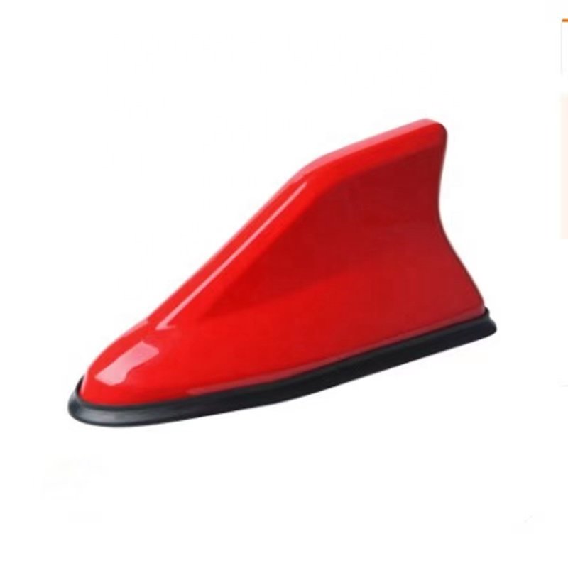Roof Rear Wing Modification Non-Punching With Signal Radio Waterproof Car Decoration Shark Fin Antenna