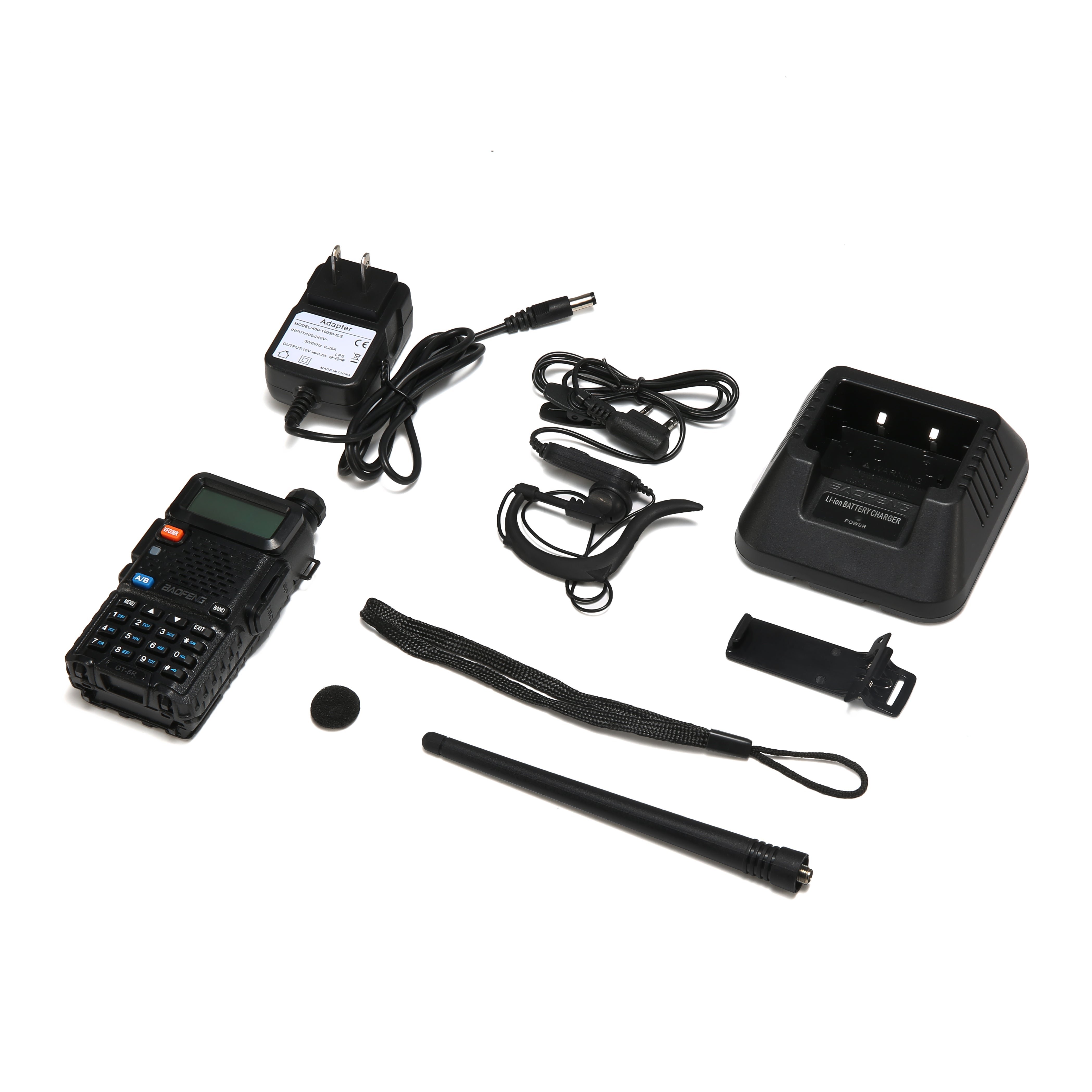 BAOFENG Walkie Talkie GT-5R Dual Band Two Way Radio FCC Compliant Version of UV-5R Ham Radio Intercom Handheld Supports Chirp