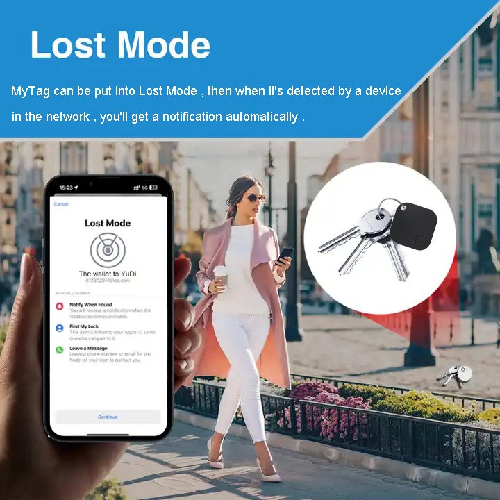 Find My Remote Tracking Locator Key Wallet Luggage Locator Anti-lost Device Smart Found tracker