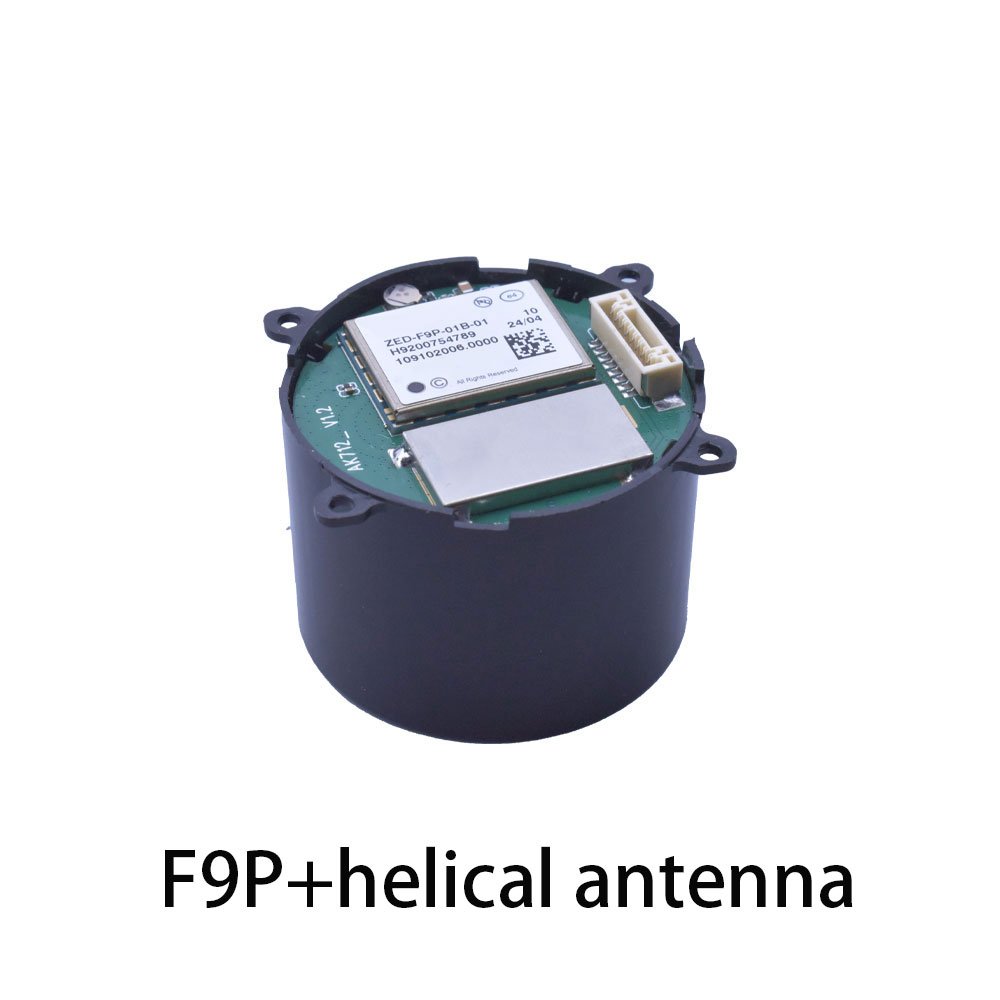 High-precision centimeter-level four-star dual-frequency differential positioning RTK integrated module Drones F9P module