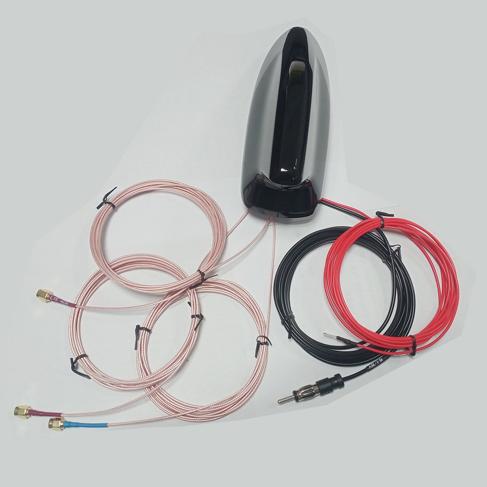 JCM072 Shark Fin GPS+LTE MIMO+FM/AM Combination Car Auto Antenna