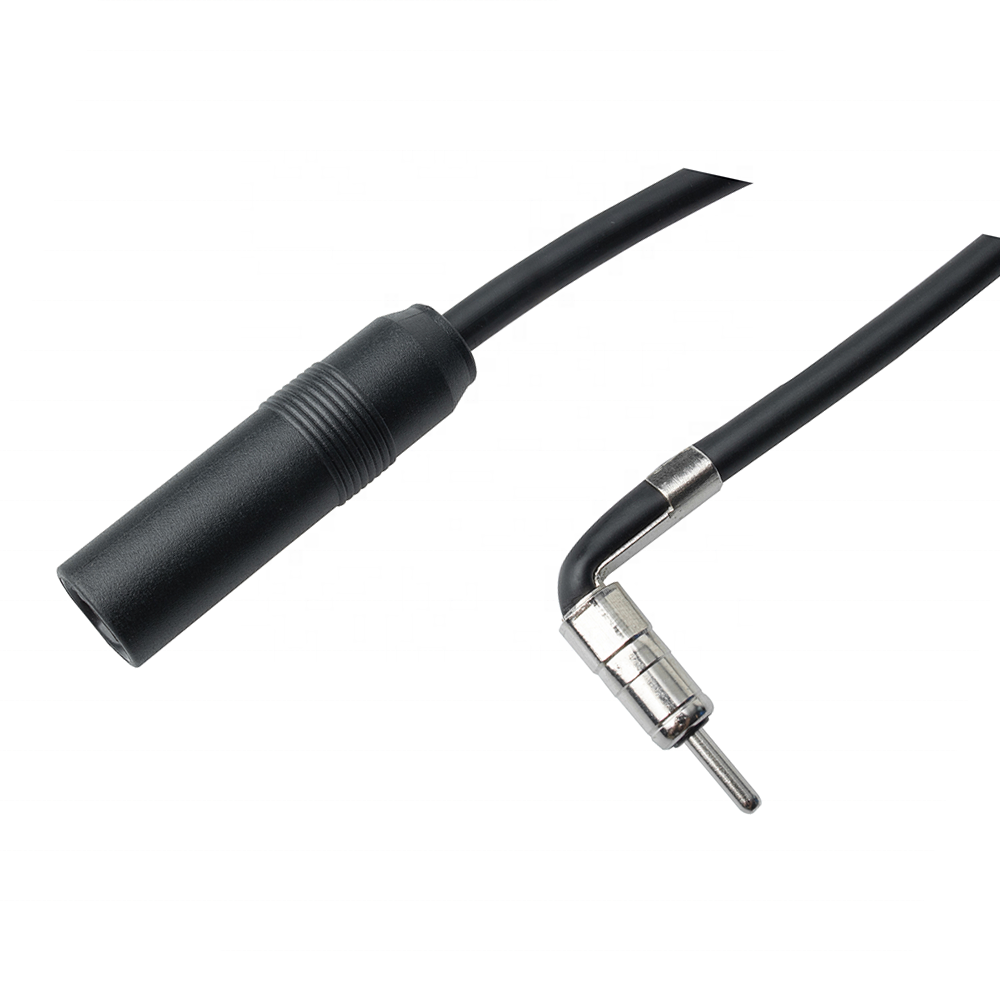 Mini JASO Male Plug to JASO Female Jack Metal Car Antenna Aerial Cable Adapter Adaptor for Automotive Use DIN Type Connectors