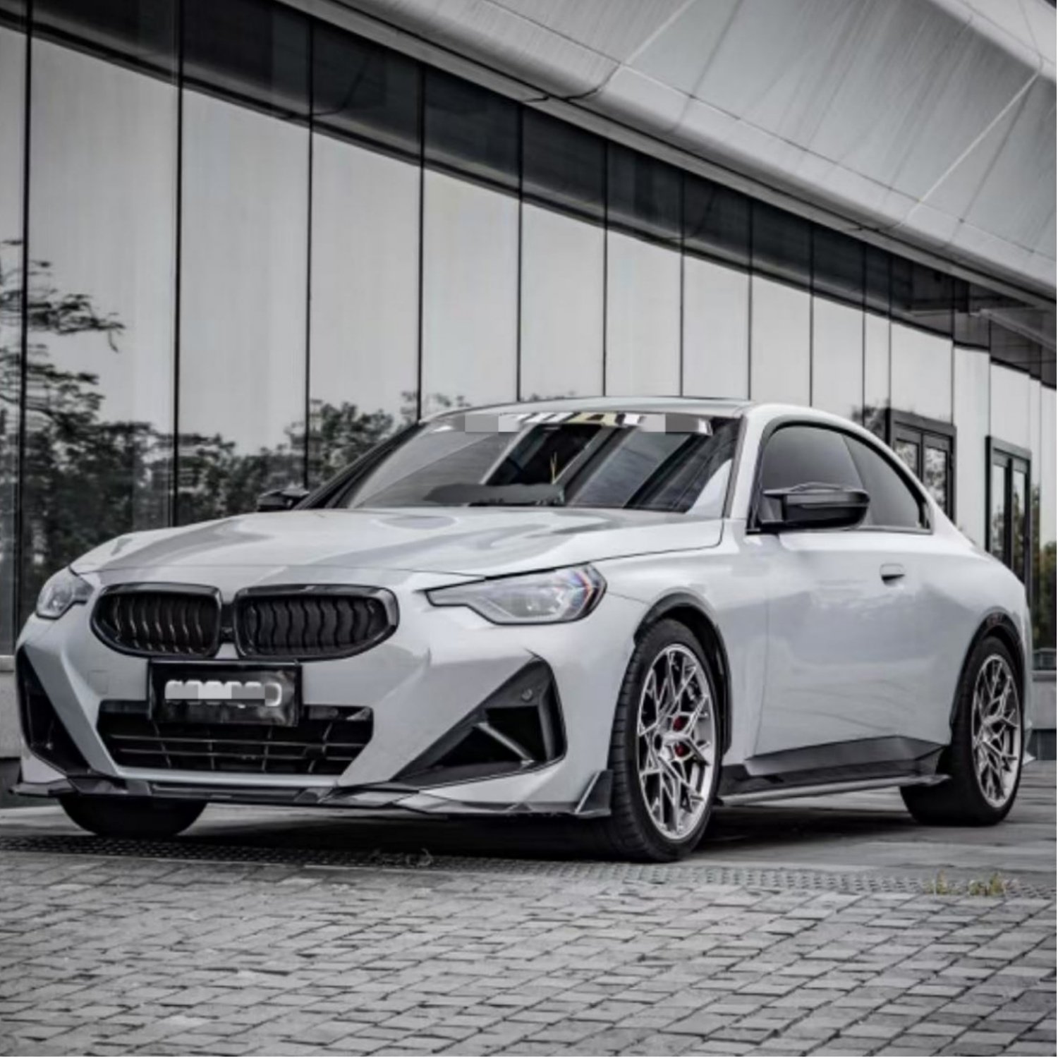 Bestselling 2022-IN Car Shark Fin Decoration Suitable for BMW 2 Series G42 M240 Dry Carbon Fiber Shark Fin